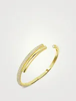 Dextera Pavé Crystal Bangle