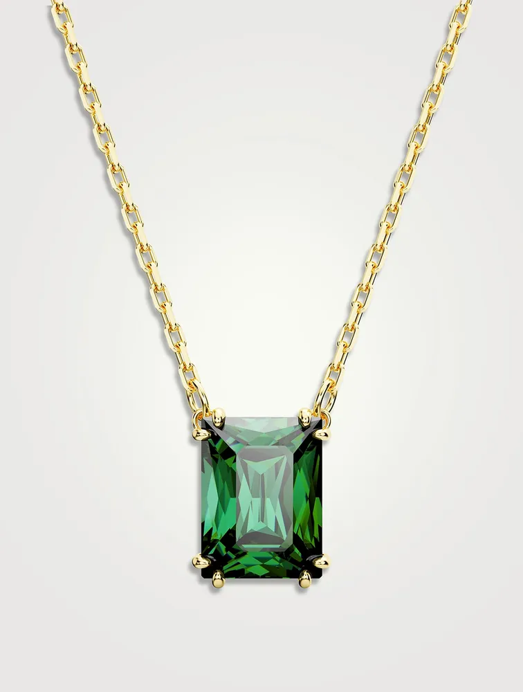 Matrix Solitaire Pendant Necklace