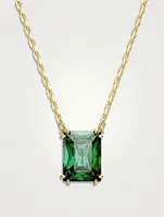 Matrix Solitaire Pendant Necklace