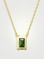 Matrix Solitaire Pendant Necklace