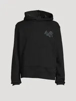 Staggered Logo Hoodie