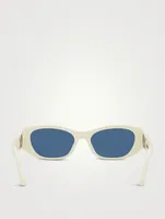 30Montaigne S9U Oval Sunglasses