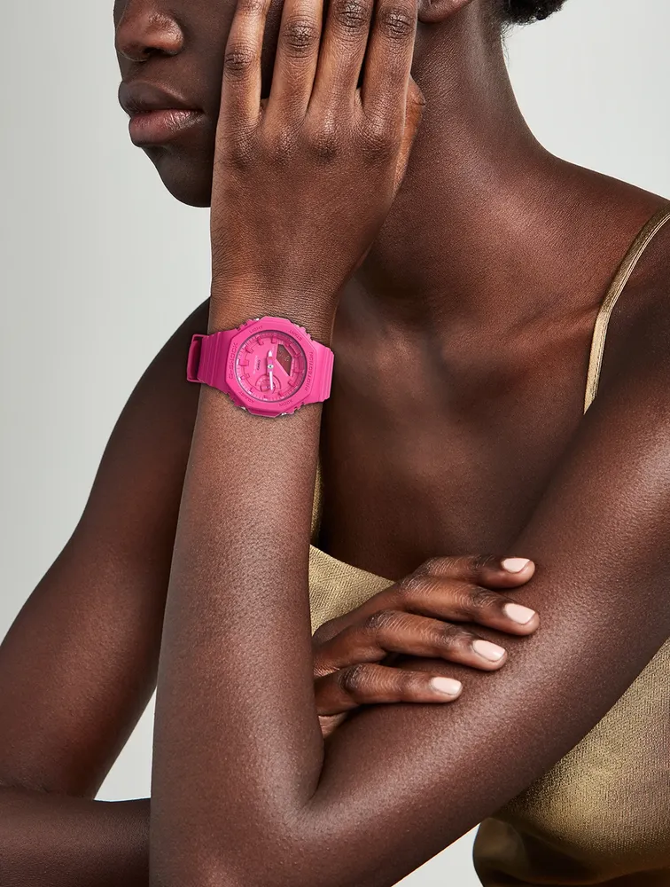 G Shock Resin Strap Watch