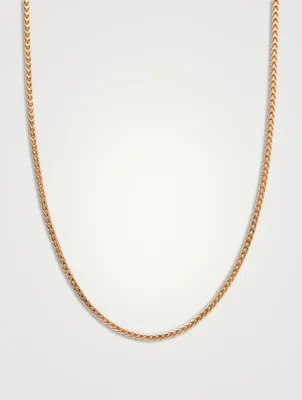 Gold Franco Box Chain Necklace