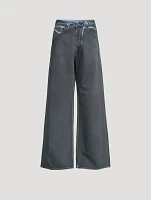 1996 D-Sire Wide-Leg Jeans