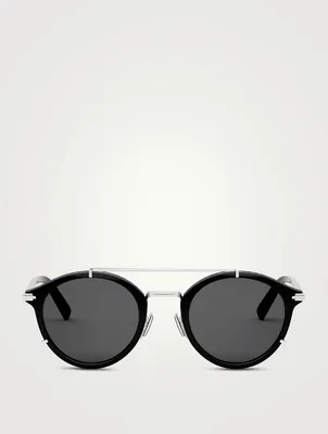 DiorBlackSuit R7U Round Sunglasses