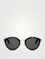 DiorBlackSuit R7U Round Sunglasses