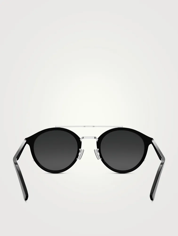 DiorBlackSuit R7U Round Sunglasses