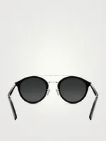 DiorBlackSuit R7U Round Sunglasses