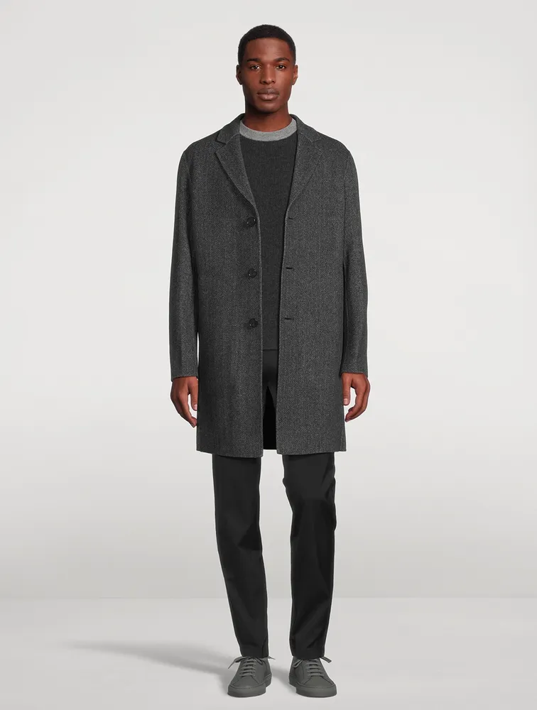 Almec Double-Face Wool And Cashmere Coat