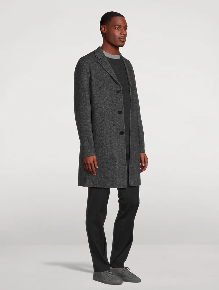 Almec Double-Face Wool And Cashmere Coat