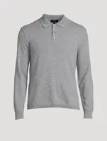 Hilles Cashmere Polo Sweater