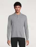 Hilles Cashmere Polo Sweater