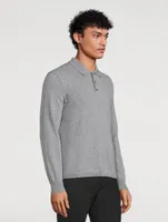 Hilles Cashmere Polo Sweater