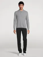 Hilles Cashmere Polo Sweater