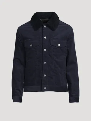 Neil Stretch Corduroy Trucker Jacket