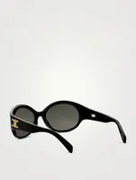 Triomphe Oval Sunglasses