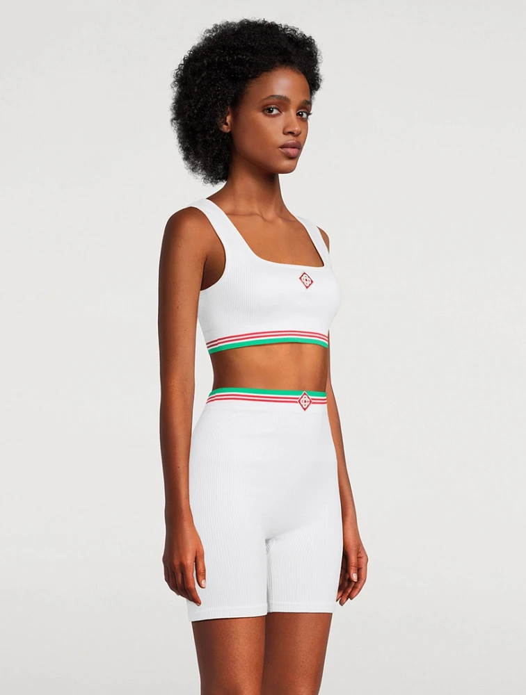 Seamless Ribbed Crop Top