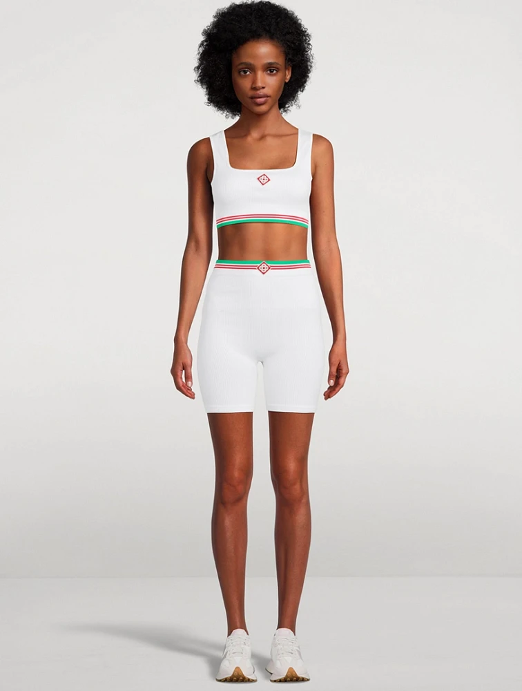 Seamless Ribbed Crop Top