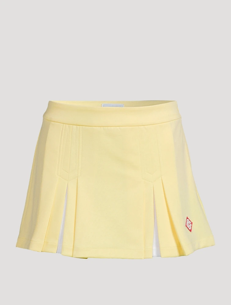 Box Pleat Tennis Skirt