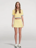 Box Pleat Tennis Skirt