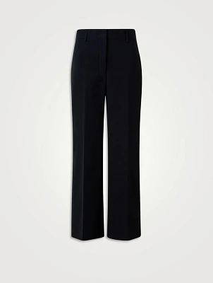 Flora Cotton Gabardine Trousers