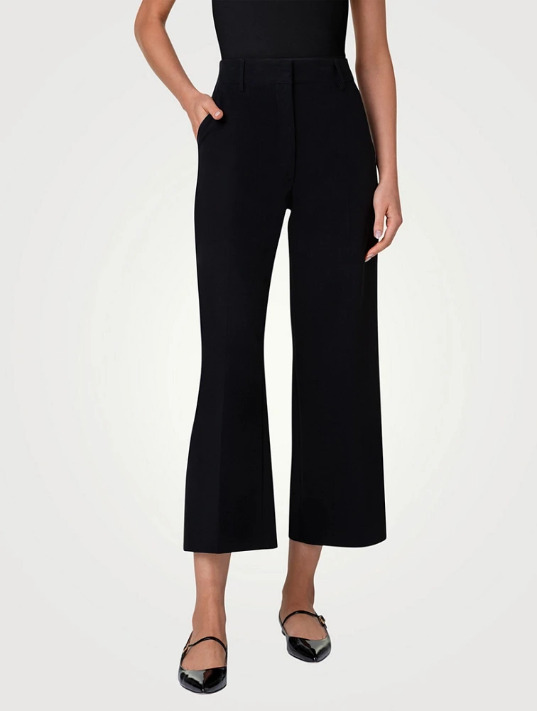 Flora Cotton Gabardine Trousers