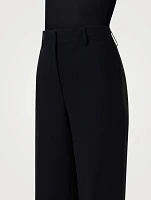 Flora Cotton Gabardine Trousers