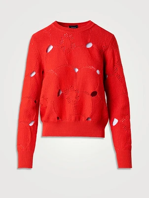 Anemone-Stitch Sweater