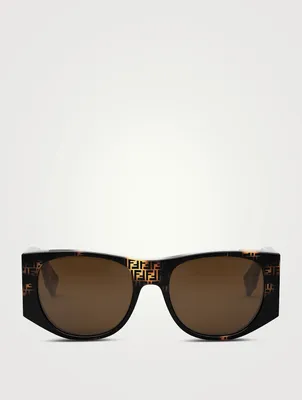 Baguette Oval Sunglasses