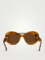 Wing Double Frame Cat Eye Sunglasses