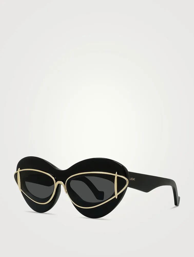 Double Frame Cat Eye Sunglasses