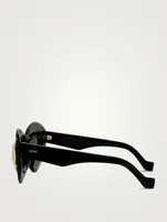 Double Frame Cat Eye Sunglasses