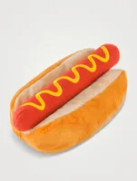 Hotdog Squeak Toy