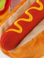 Hotdog Squeak Toy