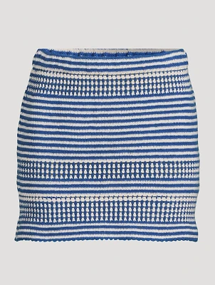 Fisa Crochet Mini Skirt
