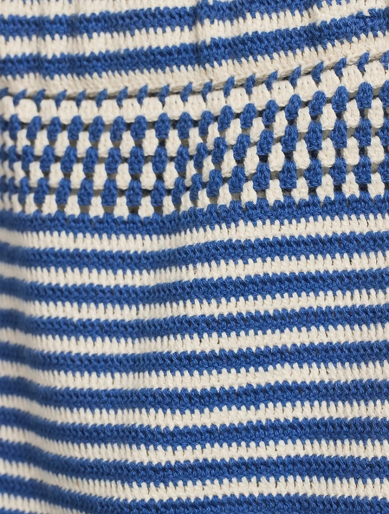 Fisa Crochet Mini Skirt