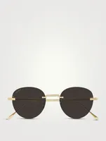 Pasha de Cartier Round Sunglasses