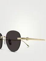 Pasha de Cartier Round Sunglasses