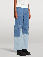 Angi Wide-Leg Cargo Jeans