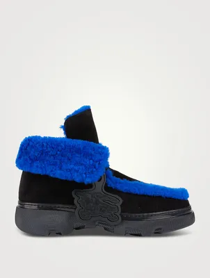 Shearling Creeper High Shoes