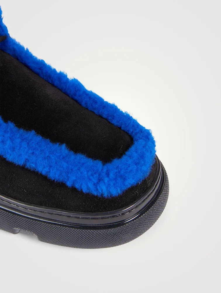 Shearling Creeper High Shoes