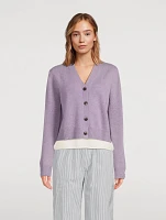 Marion Cashmere V-Neck Cardigan