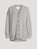 Morgan Cashmere V-Neck Cardigan