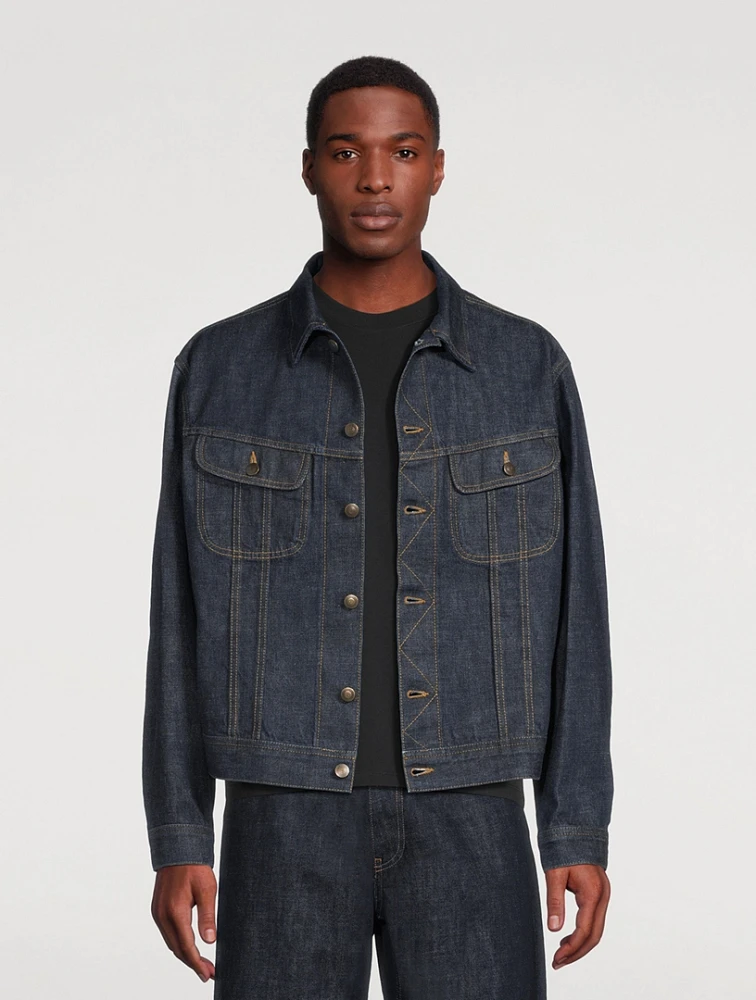 Slim-Fit Denim Jacket