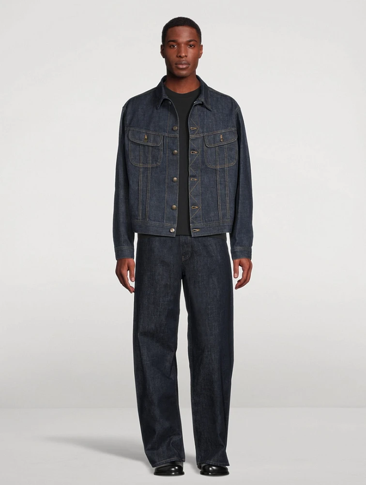 Slim-Fit Denim Jacket
