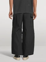 Gabardine Cargo Pants