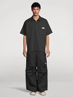 Gabardine Cargo Pants