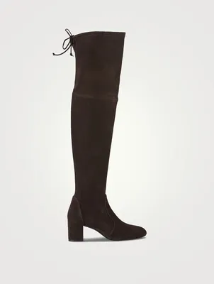 Yulianaland Suede Over-The-Knee Boots