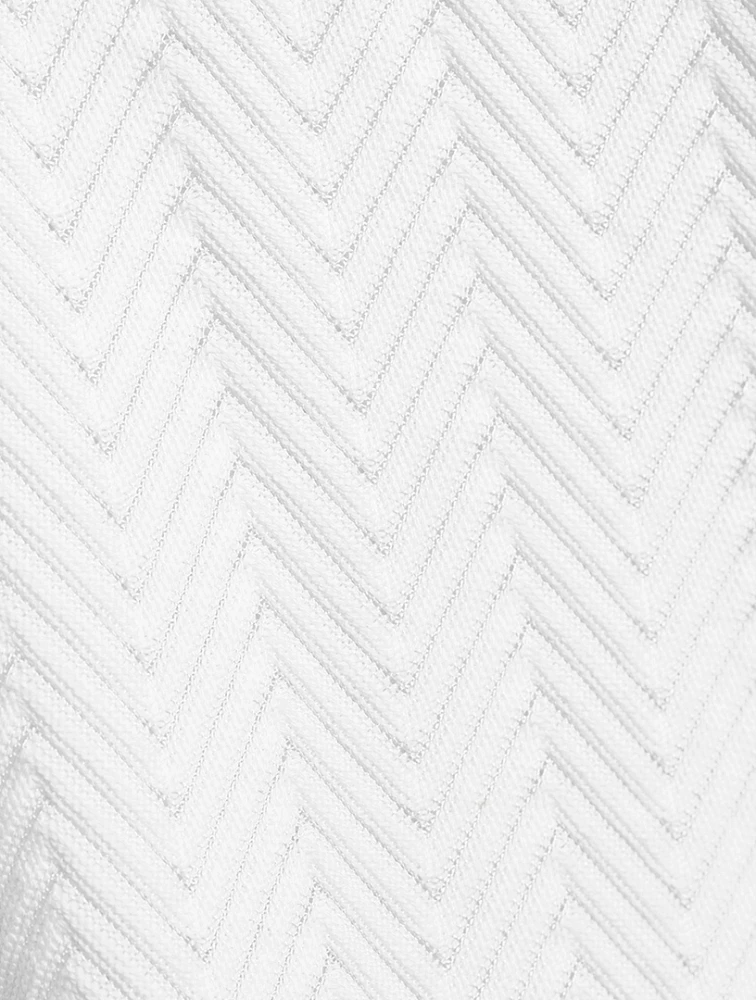 Zig Zag Polo Shirt